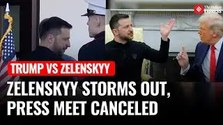 Trump VS Zelenskyy: Heated Oval Office Clash, Press Conference Canceled