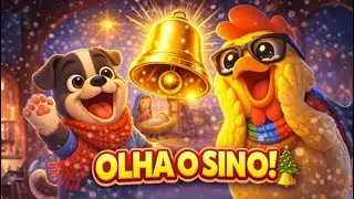 🎄🔔 BATE O SINO, PEQUENINO | M&uacute;sica Infantil de Natal | TicoLiro & ManoChurras 🔔🎄