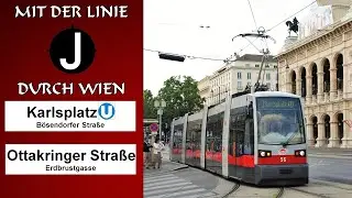 Mit der Linie J durch Wien - Karlsplatz-Ottakringer Stra&szlig;e, Erdbrustg. (1984-2008) | Wiener Grantler