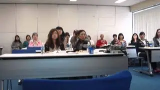 UMUC Presents    Miaswa Air Base    Japan  2  March 2012 Front Camera Part 1 of 2