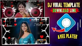 viral avee player dj template || avee player template download || avee player video editing