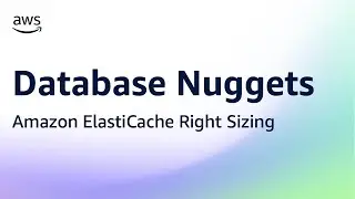 Database Nuggets - [Amazon ElastiCache] Amazon ElastiCache Right Sizing 방법