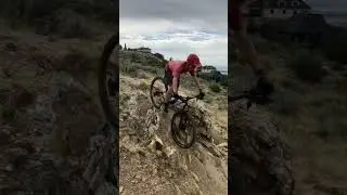 Technical rock roll at Fruit Loops! #mtb #rockroll #jump #trails #mountainbike #mtbtech #bikepark