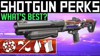 Destiny | BEST SHOTGUN PERKS! - Best High Impact Shotgun Bonuses & Rolls (Rise of Iron)