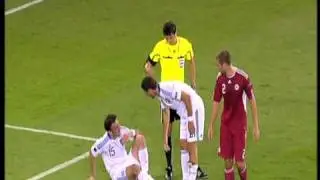 Greece - Latvia 1-0, Torosidis penalty claim