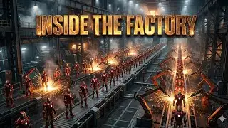 Inside the Factory Turning Raw Steel Into Enormous Iron Man Armor Replicas