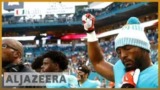 🇺🇸 NFL anthem protests: Trump wants players suspended | Al Jazeera English