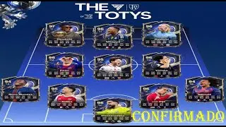 EQUIPO DE LOS TOTY CONFIRMADO #fifa #random #cr7 #raphinha #lamineyamal #messi #toty