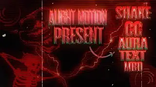 EDITING PACK FOR ALIGHT MOTION  &bull;SHAKE,CC,AURA,TEXT,MOMENT BEFORE DISASTER