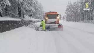 Intense nevicate in Calabria, mezzi e personale Anas al lavoro