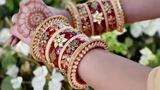 Best bridal bangles set designs|wedding chuda|rajputi chuda|rajwadi chuda |rajasthani chuda