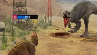 Battle PvP Arena 5 BadLands (46) #jurassicworldalive #jwa #dinosaur #jurassicworld #gaming #pvp