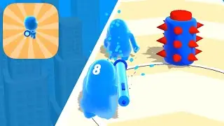 Blob Shooter 3D - All Levels Gameplay Android, iOS