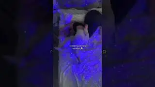 We recorded ourselves SLEEPING