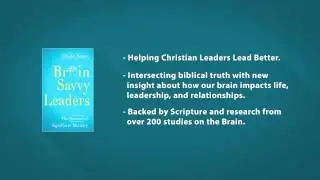 Brain Savvy Leader Video Trailer