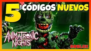 ✅5 C&Oacute;DIGOS de ⚠️ NOCHES ANIMATRONICAS ⚠️ ANIMATRONIC NIGHTS Roblox ⚠️ NOCHES ANIMATRONICAS Roblox