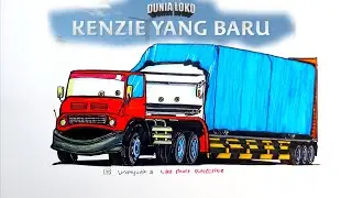 KENZIE YANG BARU | Dunia loko , menggambar animasi Dunia loko#Dunialoko