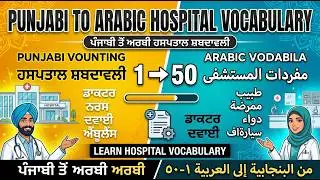 How Hospital Used Vocabulary in Arabic to Punjabi