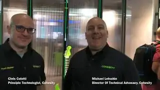 VMworld Barcelona 2019: Michael Letschin & Chris Colotti on Cohesity @ VMworld!