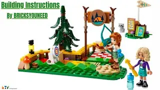 LEGO Friends 42622 Adventure Camp Archery Range Building Instructions