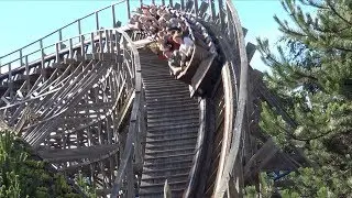 Wodan Timburcoaster 60fps HD Offride Footage Europa Park
