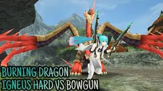 TORAM ONLINE - NEW MAIN QUEST BOSS | BOWGUN SOLO VS BURNING DRAGON IGNEUS  HARD
