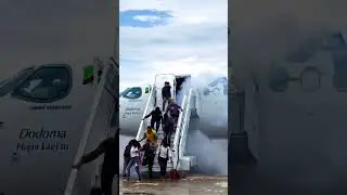 Air Tanzania catches fire #voiceeffects #airtanzania #tanzania #kenya #aviation