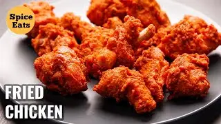 CHICKEN FRY STREET FOOD STYLE | FRIED CHICKEN | STREET STYLE CHICKEN FRY