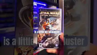 Currently writing my review for Star Wars Lethal Alliance                           #psp #pspgames