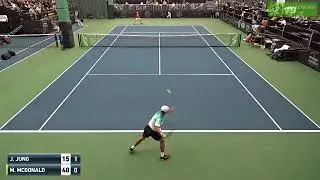 Jason Jung vs Mackenzie McDonald - 2R KPSF San Francisco Challenger