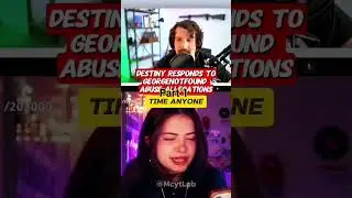 Destiny response to caiti & George Alligation part1 #georgenotfound #caitibugzz #part1