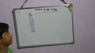 Method of all tables