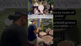 Page one by Tower of power David Garibaldi groove transcription