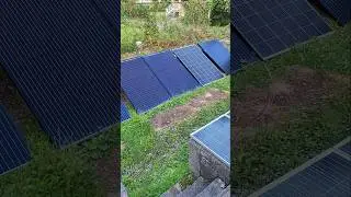 My Backyard Solar Panel Setup DOUBLED In Size!!   @AskIveSolar #solarpower #solarpanels