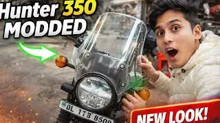 Hunter 350 ko thoda upgrade kiya, aur trip ki planning shuru 😌✨ 