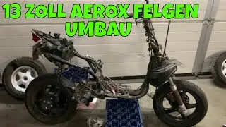 Yamaha BWS Felgen Umbau von 10 Zoll auf 13 Zoll