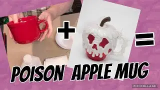 Painted Mug / Evil Queen's Poison Apple Mug