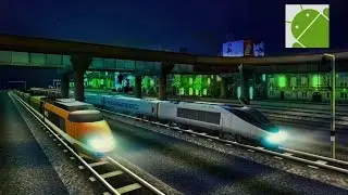 Euro Train Driving Games - Android Gameplay HD