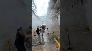 Этот всплеск был совершенно неожиданным 💦🚢 MSC Seascape #mscseascape
