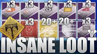 Destiny: Insane Rise Of Iron Loot Haul - Opening 50+ Exotics / Legendaries - Packages & More!