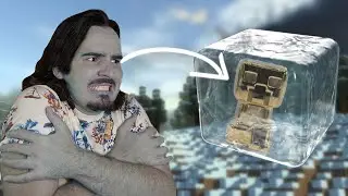 Замораживаем набор для майнинга Minecraft! (1/48 Даешь золотого крипера!)