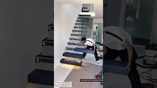 Tool innovation for modular stair installation in modern houses