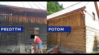 Mobiln&iacute; pieskovanie dreva - chaty, zruby, stropy