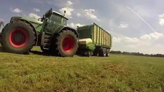 [GoPro] 2. Schnitt der Grasernte / Fendt / JohnDeere / Valtra | 2018