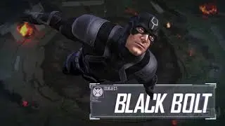 Marvel Heroes Omega: Black Bolt Gameplay Trailer