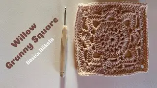 Willow Granny Square Tutorial #h&auml;kelnlernen #h&auml;keln #crochet 