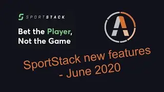SportStack New Features - June 2020