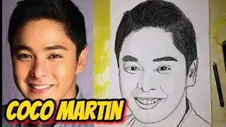 How To Draw Coco Martin ( Coco Martin Portrait)