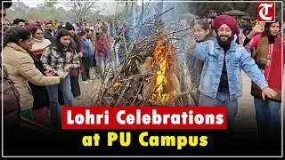 Lohri celebrations light up Panjab University as students dance to DJ beats at Student Centre