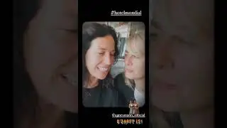 hotel mondial Gesine Cukrowski Agness Mann 26/9/2023 Ig story